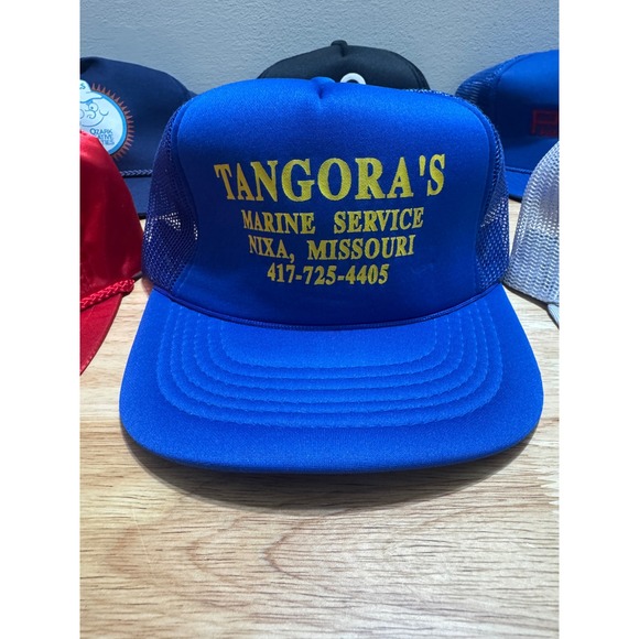 Vintage Trucker Hat Baseball Cap Lot of 8 One Size Fits Most NWOT - Picture 4 of 17